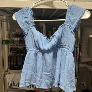 Easy babydoll Hollister’s top